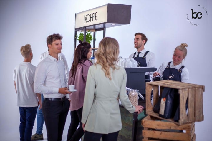 Koffiemachine huren evenementenlocatie - Bar Company Koffiemachines