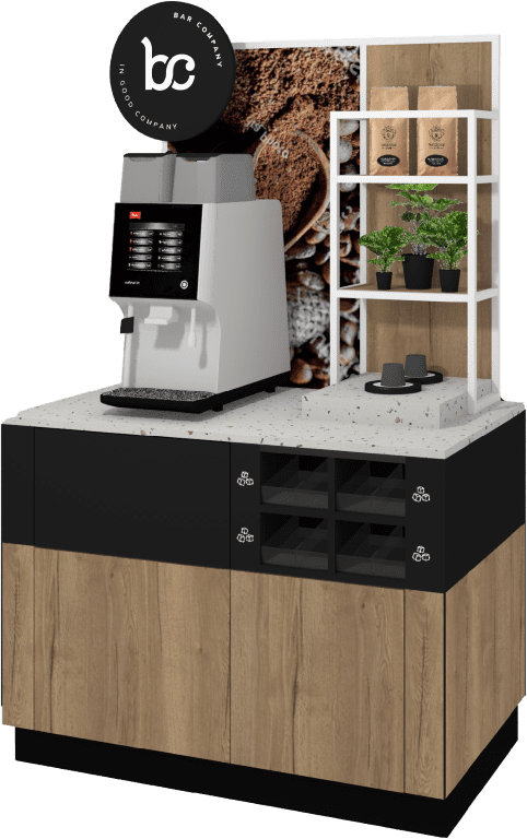 Koffiemachine huren werk - Bar Company Koffiemachines (Medium)