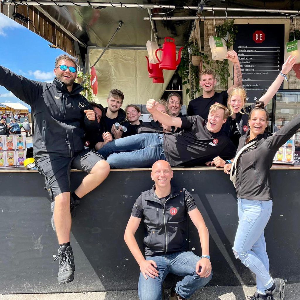 Koffiemachines op festival - Bar Company Koffiemachines
